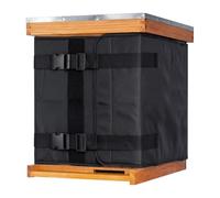 Jooehyer Bee Beehive Wrap for Winter, 600D Oxford Cloth Adjustable Design Fits for 10 and 8 Frame Hives, Works 2 Deep Box Systems