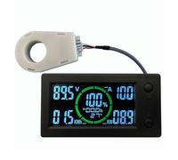 Jooehyer Bluetooth 400A Battery Monitor Electric Vehicle Digital Voltmeter for Testing Electric Vehicles and RVs for Testing Voltage, Current and Power