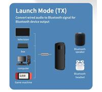 Jooehyer Bluetooth 5.4 Wireless Audio Receiver Transmitter 3.5mm AUX Bluetooth Adapter for Car Phones Tablet Laptop