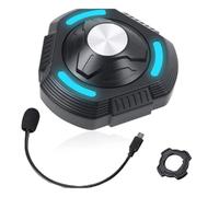 Jooehyer Bluetooth Helmet Headset Motorcycle Bone Conduction Speaker Waterproof Earphone Skiing with Noise Cancellation Bluetooth