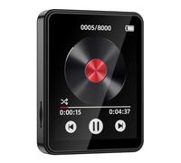 Jooehyer Bluetooth MP3 Player 2.4 Inch Touch Screen HiFi Music Player Support 128G Expansion Built-in Speaker with E-Book/Video