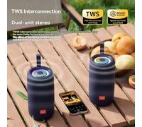 Jooehyer Bluetooth Speaker Portable Bluetooth Speaker Bluetooth Speaker Deep,RGB Lights,Studio Quality Sound Outdoor Portable Bluetooth Speaker Party Pool Ready