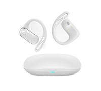 Jooehyer Bluetooth Translation Headset Ear-Mounted Open Translation Headset 144 Languages Translation Headset White