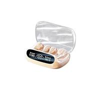 Jooehyer Bone Conduction Earphones Bluetooth 5.3 Wireless Fast Charging 58 Hours for Running Cycling Walking Skin Color