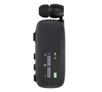 Jooehyer Business Clip Earphone Handsfree Bluetooth V5.4 LCD Display Call Noise Canceling Headphones in Lotus Matt Black