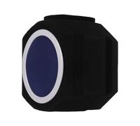 Jooehyer C5 Universal Studio Mic Screen Live Recording Microphone Anti-Interference Noise Reduction Wind Screen Blue