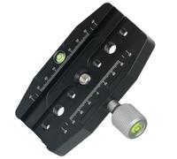 Jooehyer Camera Monopod Tripod Ball Head Mount with 50-110mm Aluminium Quick Release Clamp for Arca- Standard