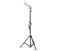 Jooehyer Camping Lamp Portable Outdoor Led Work Light USB Tripod Spotlight Telescopic Pillar for Travel Fishing Live Show