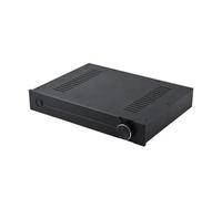 Jooehyer CJ-187 All-Aluminum DIY Preamp Case Audio Amplifier Chassis Decoder Box Shell W430 H70 D310 Easy Install Easy to Use Black & Silver