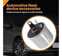 Jooehyer Classic Car Flasher Unit Relay Indicators 12V Light Turn Signal 2 Pin