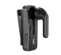 Jooehyer Collar Earphones Bluetooth 5.1 Wireless Headset Business Headset with Mic Sports Ear Hook Lotus One Ear Handsfree