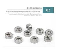 Jooehyer Convenient Portable DC12038 12V Computer Case Cooling Fan Double Ball Cooling Fan Booster Fan