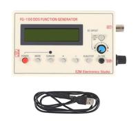 Jooehyer DDS Function Signal Generator Function Signal Generator FG-100 1HZ-500KHZ Multi-Functional Frequency Oscilloscope Easy to Use