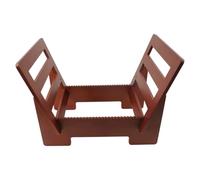 Jooehyer Desktop Music Album Display Stand - Wooden Film Storage Stand Vinyl Disc Storage Rack