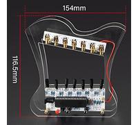 Jooehyer DIY Electronic Kit Bluetooth Speaker Music Spectrum Soldering Practice LED Flash Display Soldering Project Practice DIYA