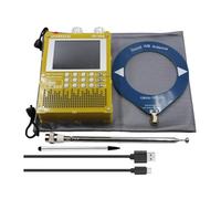 Jooehyer DP-666 TEF6686 Radio TEF6686 High Sensitivity Full Band Radio 2.8 Inch IPS Touch Screen FM AM LW MW SW Shortwave Yellow