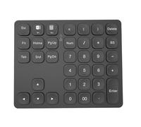 Jooehyer Dual Bluetooth Numeric Keyboard Rechargeable Wireless Numpad for PC Laptop Slinet Digital Keyboard-Black Easy to Use