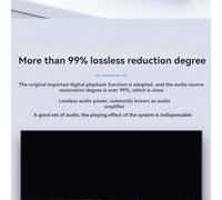 Jooehyer Dual Speaker Bar Wireless Portable Stereo, 360-Degree Surround Sound, Compatible with Computers, Projectors, Phones B