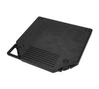 Jooehyer Empty Take Up Reels Storage Box Empty Tape Reel Storage Box Full Protection Open Reel Recording Tape Box Case Portable for 10 Inch Sound Tapes Black