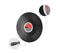 Jooehyer EP LP Vinyl Record Clean Protective Sleeve Protector Waterproof Label Sleeve Record Holder for 7" 10" 12" Vinyl Record