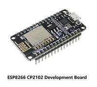 Jooehyer ESP-12E ESP8266 CP2102 Development Board Black Development Board +16X Sensors+Component Package+USB to Serial Port Module+65 Jumper+Bread Board
