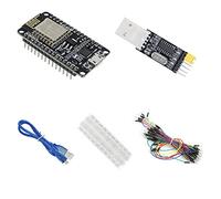 Jooehyer ESP-12E ESP8266 CP2102 Development Board +USB to Serial Port Module+Bread Board+65 Jumper+USB Cable