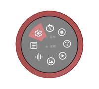 Jooehyer ESP32-S3 1.8inch Round Capacitive Touch Control Screen for Computer Volume Adjustment