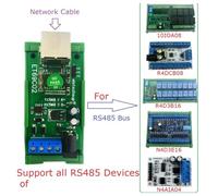Jooehyer ET69C02 Ethernet Network IP RJ45 to RS485 Bus Converter for Modbus RTU Master Slave Client Server MQTT PLC