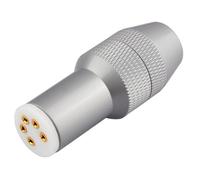 Jooehyer Fever-Grade Vinyl LP Record Player Tonearm Heads Five-Pin 5Pin Plug Seat Tonearm Seat Heads Signal Line Pin Tonearm A