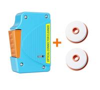 Jooehyer Fiber Optic Cleaner Cassette+2XCleaning Core Fiber End Face Cleaning Box Pigtail Cleaner for SC/FC//LC Optic Fiber Cleaner Tools A