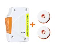 Jooehyer Fiber Optic Cleaner Cassette+2XCleaning Core Fiber End Face Cleaning Box Pigtail Cleaner for SC/FC//LC Optic Fiber Cleaner Tools B