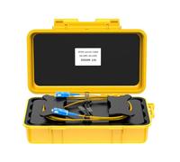 Jooehyer Fiber Optic OTDR Launch Cable Box Fiber Rings Dead Zone Eliminator 2km SC/UPC-SC/UPC