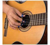 Jooehyer Finger Picks, Medium, Flat Thumbpicks, Celluloid Guitar Finger Picks (24 Pieces Forefinger Picks)