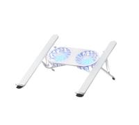 Jooehyer Foldable Laptop Stand with Cooling Fan Cooler Pad for Tablet Enhanced Cooling Support and Portable Design D