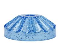 Jooehyer For 7 Inch EP Record Vinyl Adapter LP45 RPM Turntable Phonograph Audio Conversion Base Vinyl Gramophone Blue