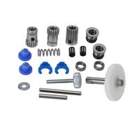 Jooehyer For Bowden Extruder Dual Driver Gear Kit Upgrade Extrusion Wheel Feeding Gear for Prusa I3 Printer 3D Printer Parts