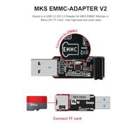 Jooehyer For MKS EMMC-ADAPTER V2 USB 3.0 Card Reader for MKS EMMC Module Micro-SD TF Card MKS Pi MKS SKIPR Spare Parts
