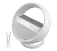 Jooehyer G5 Bluetooth Speaker with Intelligent Wireless Fast Charging Colorful RGB Wake Up Light USB Stage Bedside Ambient Light