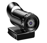 Jooehyer HD 1080P 2K Autofocus Webcam Computer Camera USB for Live Network Webcam Rotatable with Tripod for Video Conferencing Conference