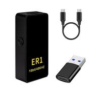 Jooehyer Headphone Amplifier HIFI Decoding Sound Card 16bit/48kHz Portable for //IOS/Android Audio Decoder for Phones