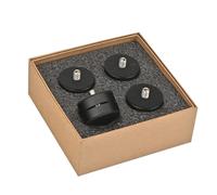 Jooehyer Hifi Speaker Shock-Absorbing Foot Nail Stand Amplifier Foot Audio Tube CD Player Stand Non-Slip Shock-Absorbing Foot Pad