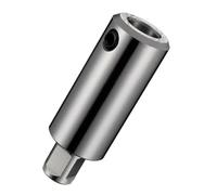 Jooehyer Hollow Drill Conversion Handle Extension Rod Top Hole 6.5mm 100mm Drill Chuck Connection Conversion Extension Rod