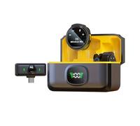 Jooehyer J6 Wireless Lavalier Microphone Plug & Play Lapel Mic for Video Recording Vlog Live Streaming & Interviews Type-C