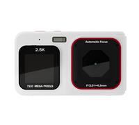 Jooehyer Kids Mini Digital Camera 2.5K HD 72MP Dual Screen High-Definition Pixel Camera 16X Zoom Monocular Cameras with MP3 D