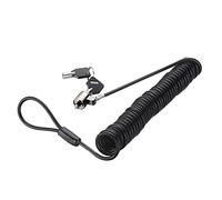 Jooehyer Laptop Computer Lock Laptop Lock Anti-Theft Lock Universal Retractable Spring Rope Steel Cable Key Computer Lock