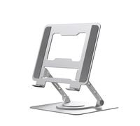 Jooehyer Laptop Stand Adjustable Tablet Stand Portable Fold Holder Cooling Bracket Support Silver 1 PCS