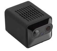 Jooehyer Low Power Camera Surveillance Video APP UBox PIR Human Body Sensing Wireless Camera Black 1Set