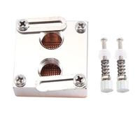 Jooehyer Metal Front Hole CPU Water Cooling Block Cooler South Bridge Northbridge Block for Computer CPU Block Easy to Use