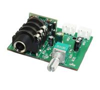 Jooehyer Microphone Amplifier Module Preamplifier Mic Pickup Small Signal Amplification Circuit Module 6.5mm Interface