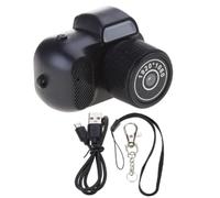 Jooehyer Mini Camera with 0.96in Screen CMOS Indoor Home Outdoor 1080P Sports Portable Vintage Video Recorder Support TF Card